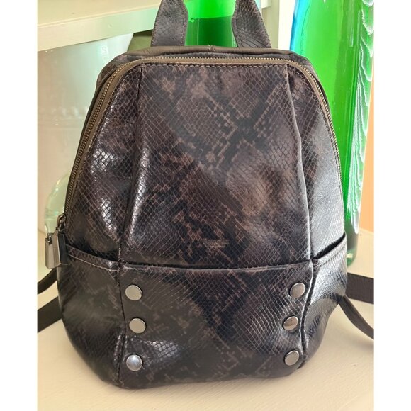 Hammitt Hunter Backpack Olivine Snake Leather Medium Bag main image 10